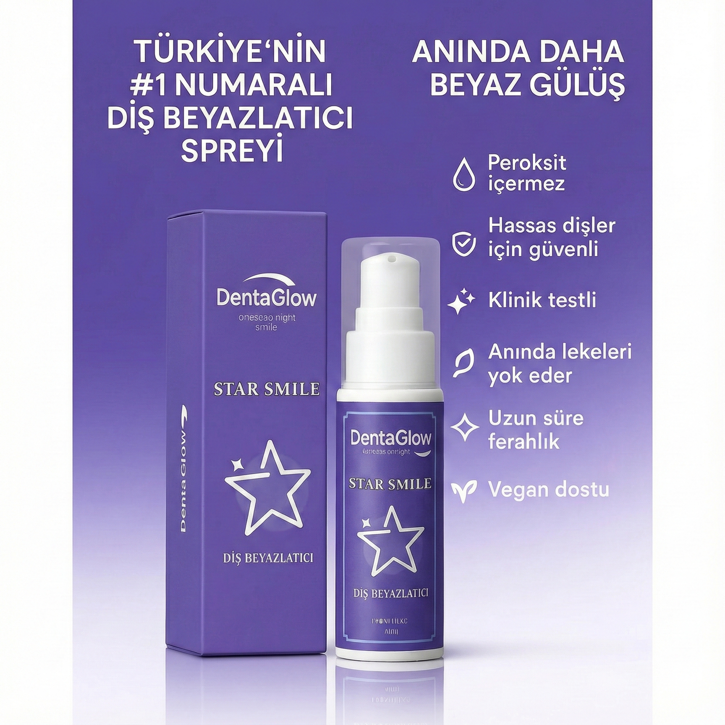 Anında Beyazlatıcı Diş Macunu